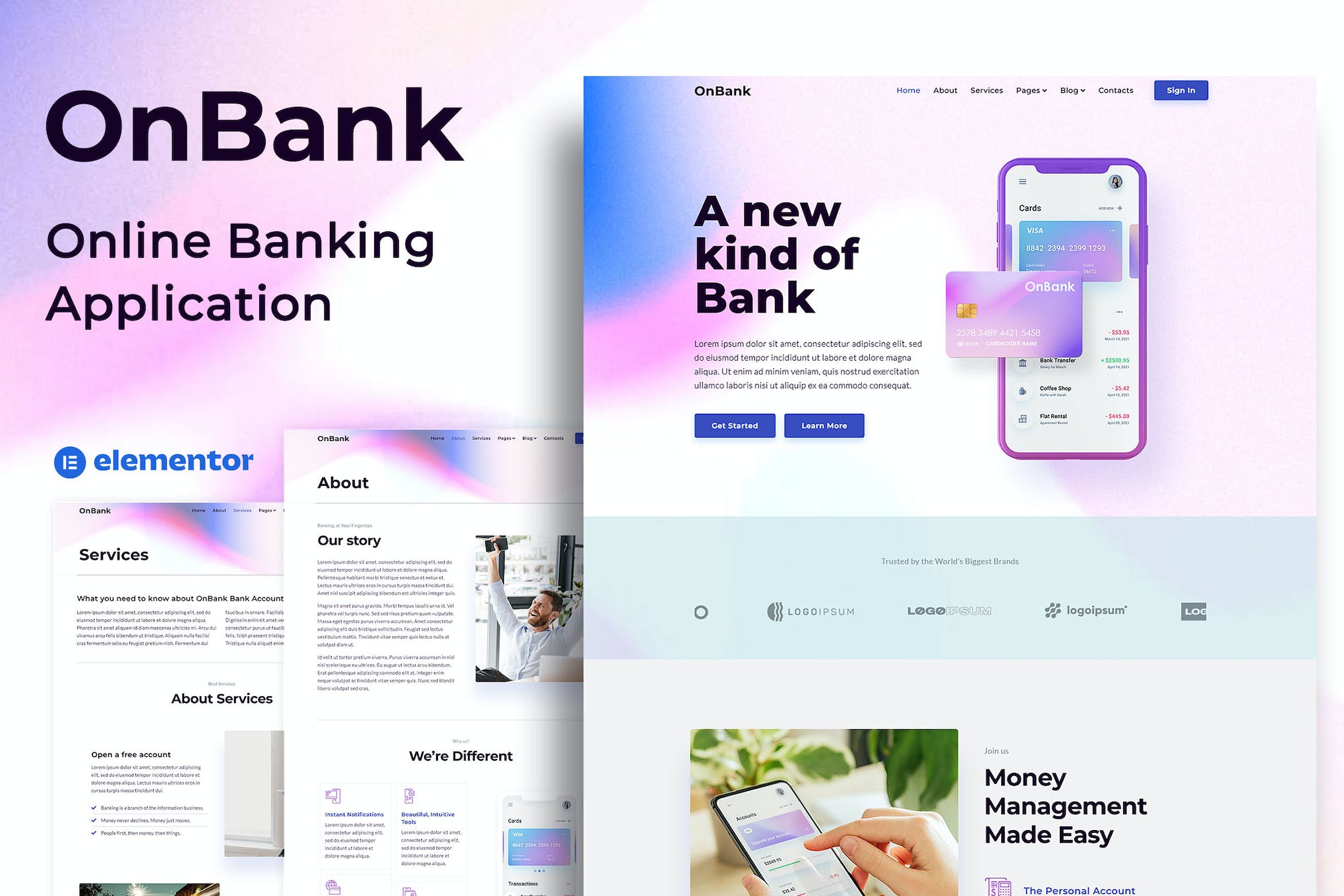 onbank-online-banking-money-transfers-elementor-ki OnBank – Online Banking & Money Transfers – Elementor Kit