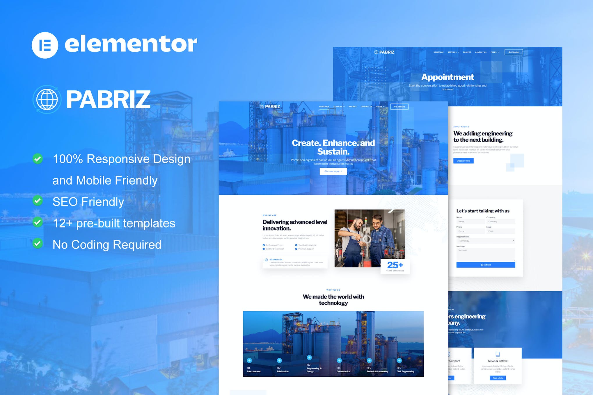 pabriz-engineering-industrial-service-elementor-te Pabriz – Engineering & Industrial Service Elementor Template Kit