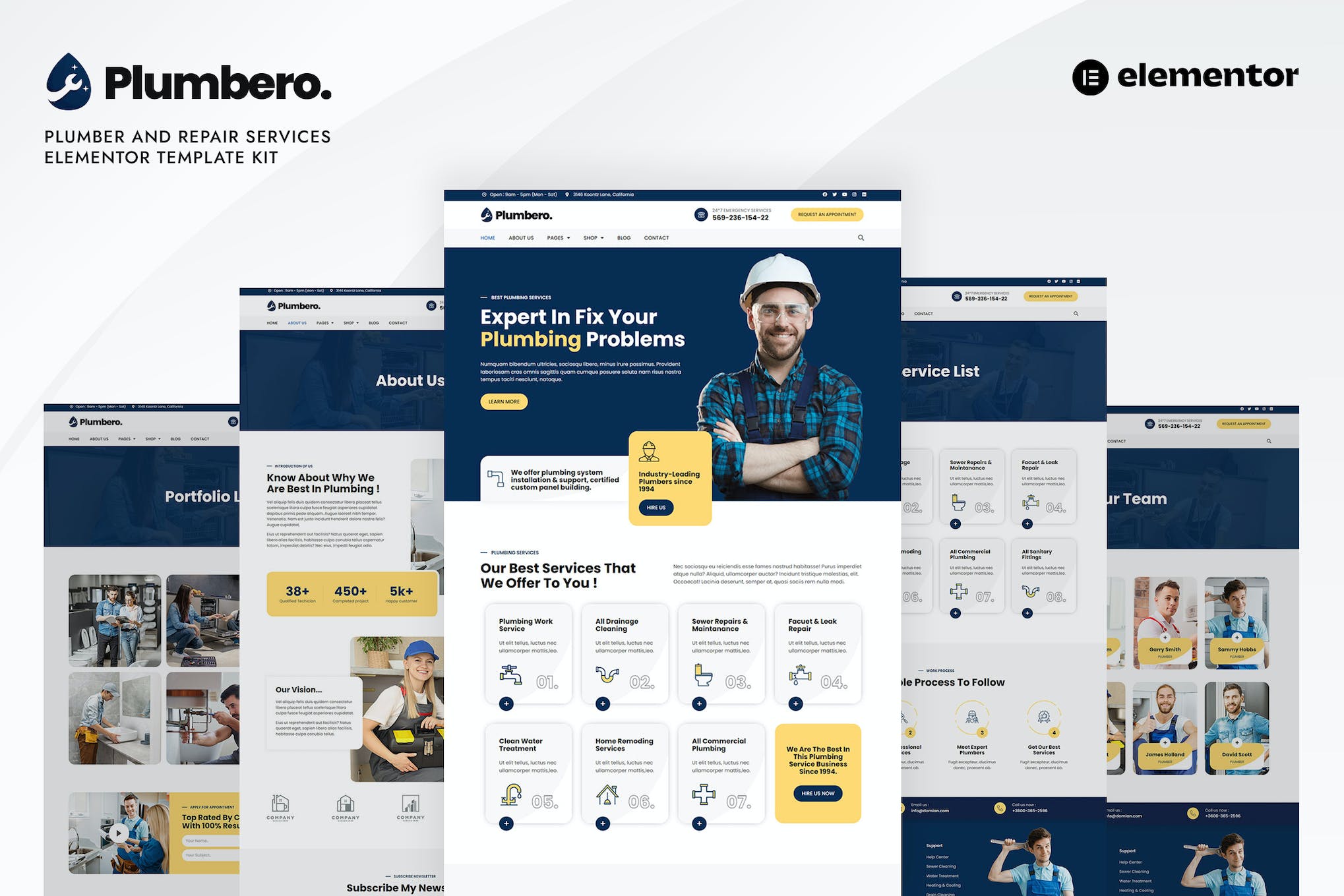 plumbero-plumber-repair-services-elementor-templat Plumbero – Plumber & Repair Services Elementor Template Kit