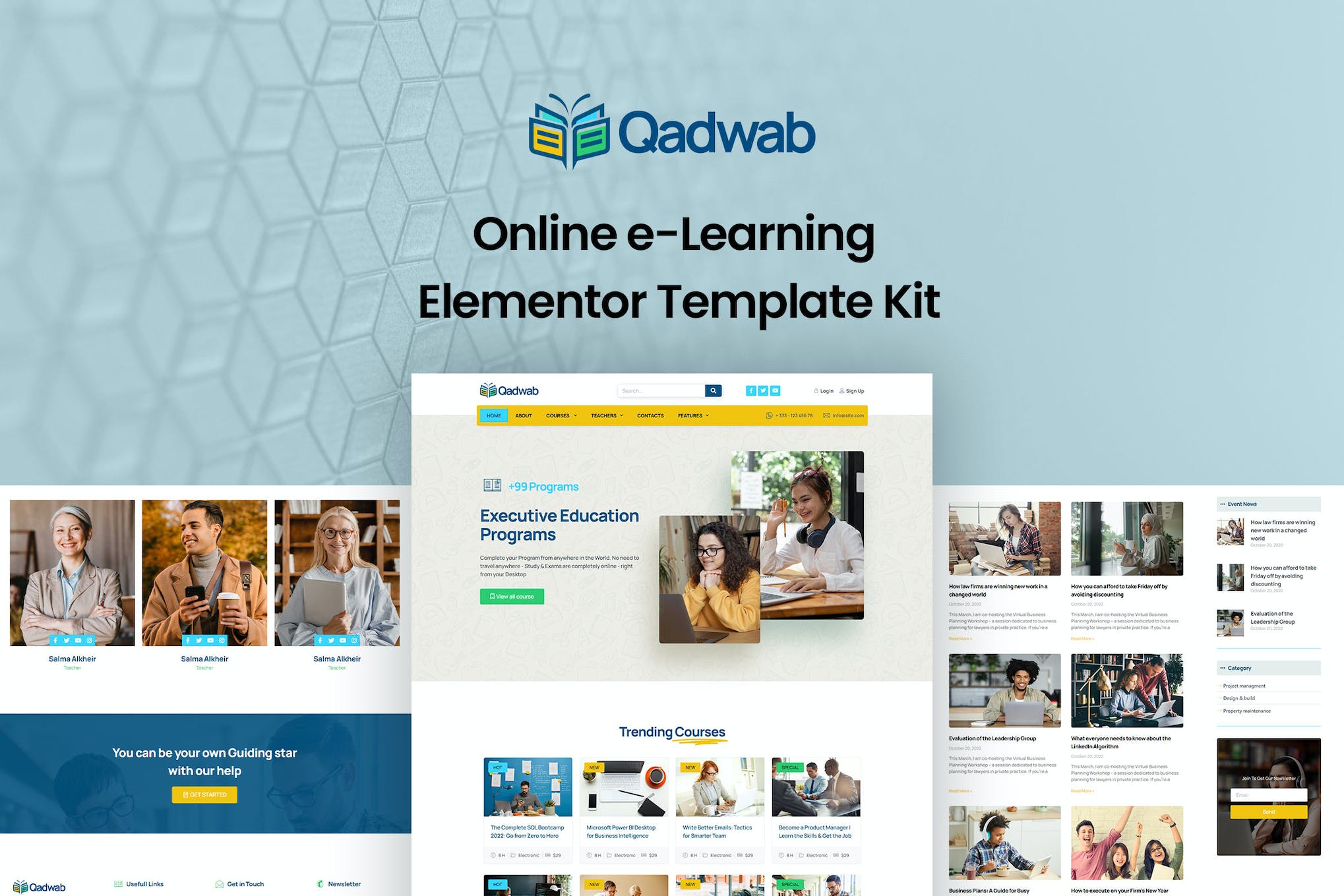 qadwab-online-e-learning-elementor-template-kit Qadwab – Online e-Learning Elementor Template Kit