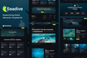 Seadive – Scuba Diving Centre Elementor Template Kit