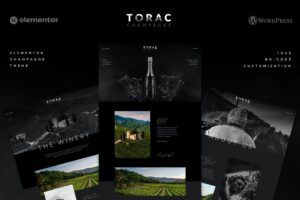 Torac – Champagne Elementor Template Kit
