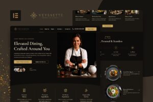 Veyssette – Private Chef Services Elementor Pro Template Kit